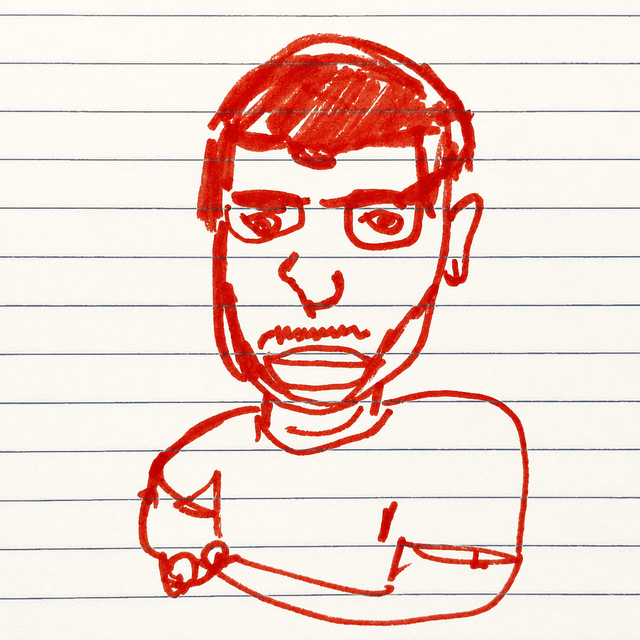 Portrait of Nassredean Nasseri